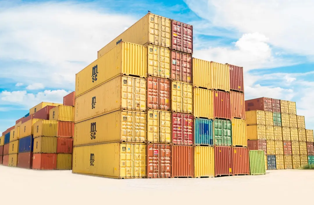 Rattan Furniture Export & Shipping Process — shipping container cargo port