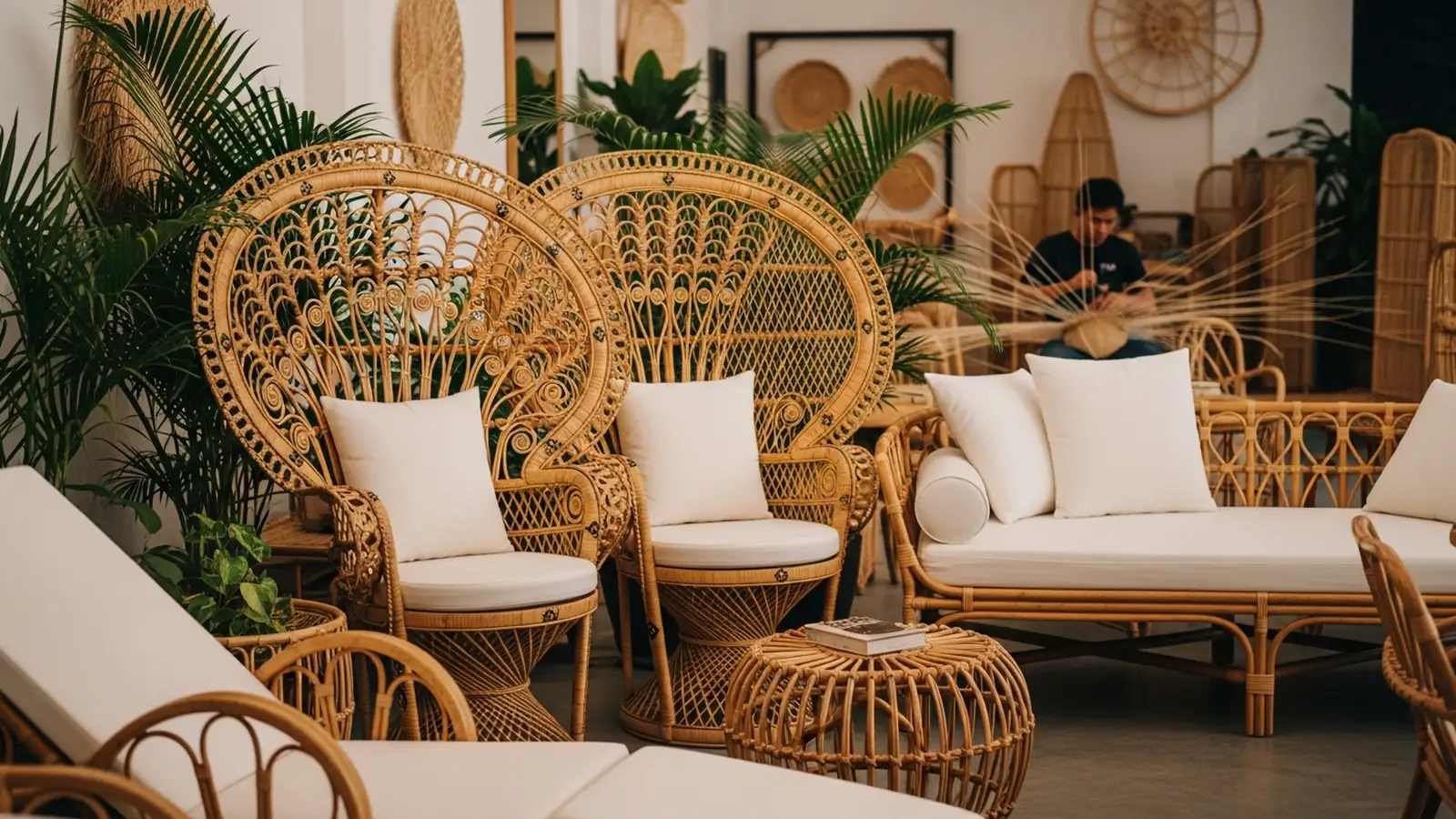 Hand-Woven Rattan Furniture, Bali to the World